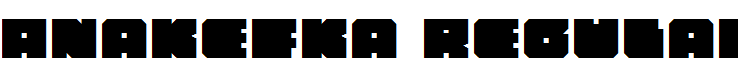 Anakefka Regular