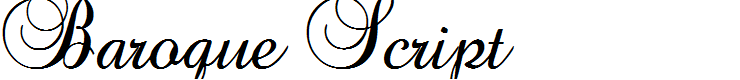 Baroque Script