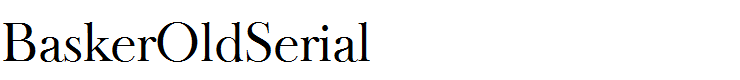 BaskerOldSerial