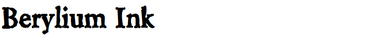 Berylium Ink