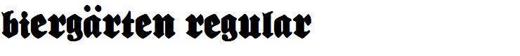 Biergärten Regular