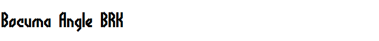 Bocuma Angle BRK