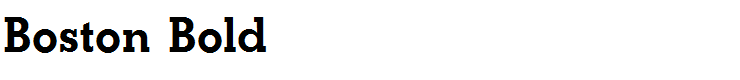 Boston Bold