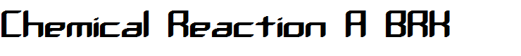 Chemical Reaction A BRK