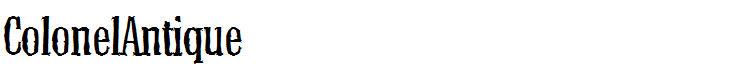 ColonelAntique