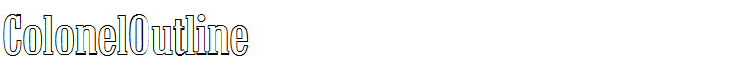 ColonelOutline