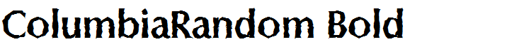 ColumbiaRandom Bold