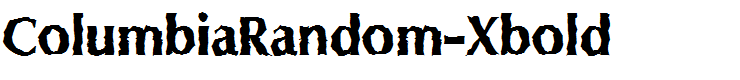 ColumbiaRandom-Xbold