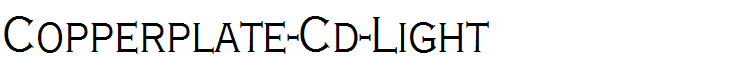 Copperplate-Cd-Light