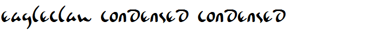 Eagleclaw Condensed Condensed