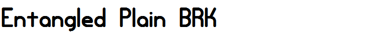 Entangled Plain BRK