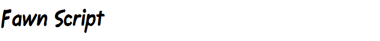 Fawn Script