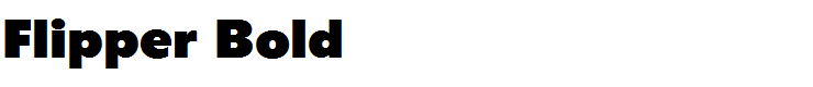 Flipper Bold