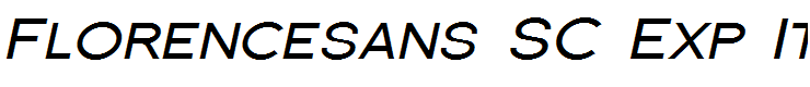 Florencesans SC Exp Italic