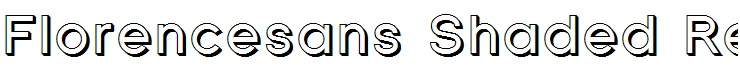 Florencesans Shaded Regular
