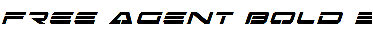 Free Agent Bold ExpItal Bold ExpItal