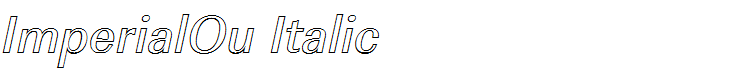 ImperialOu Italic