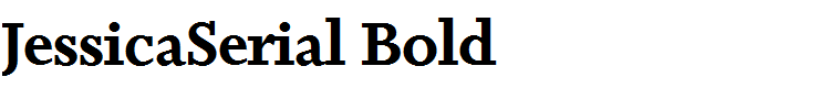 JessicaSerial Bold