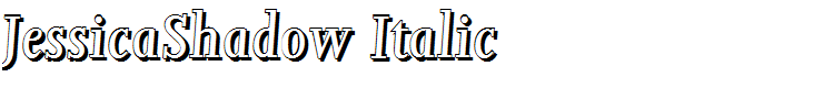 JessicaShadow Italic
