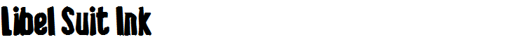Libel Suit Ink