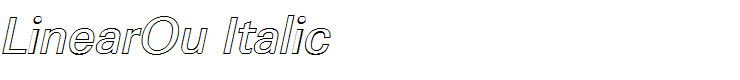 LinearOu Italic
