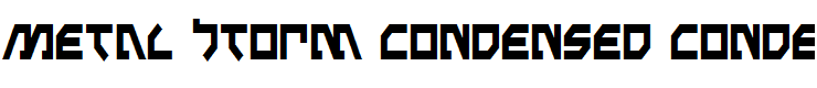 Metal Storm Condensed Condensed