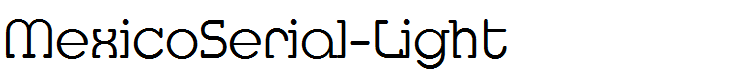 MexicoSerial-Light