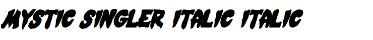 Mystic Singler Italic Italic