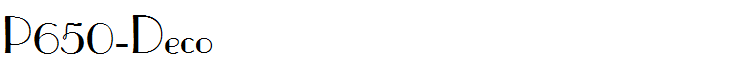 P650-Deco