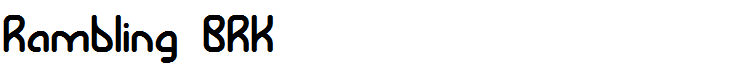 Rambling BRK
