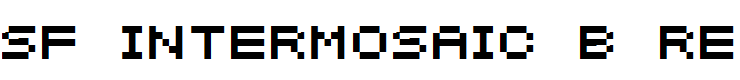 SF Intermosaic B Regular