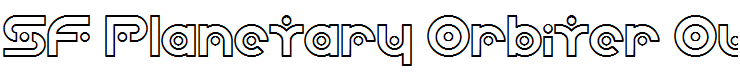 SF Planetary Orbiter Outline