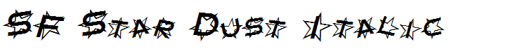 SF Star Dust Italic