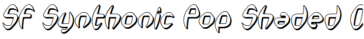 SF Synthonic Pop Shaded Oblique