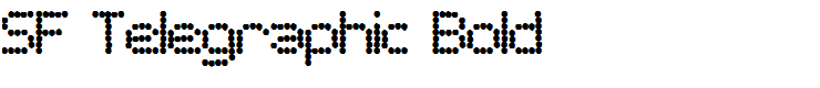 SF Telegraphic Bold