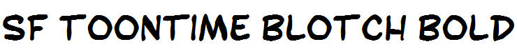 SF Toontime Blotch Bold