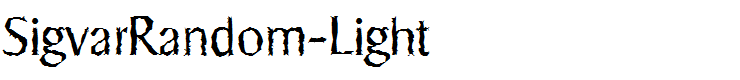 SigvarRandom-Light