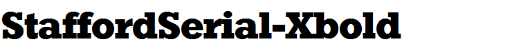 StaffordSerial-Xbold