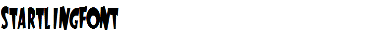 StartlingFont