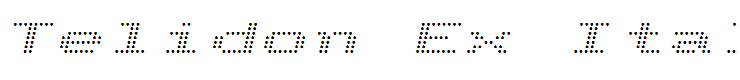 Telidon Ex Italic