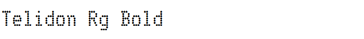 Telidon Rg Bold