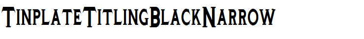 TinplateTitlingBlackNarrow