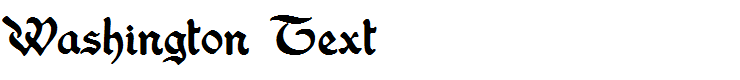 Washington Text