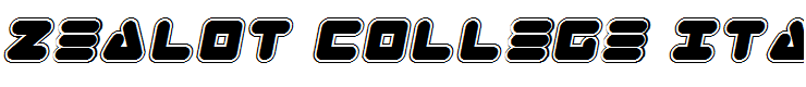 Zealot College Italic Italic