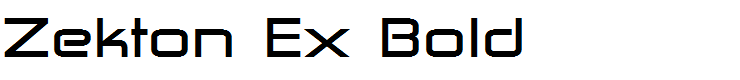 Zekton Ex Bold