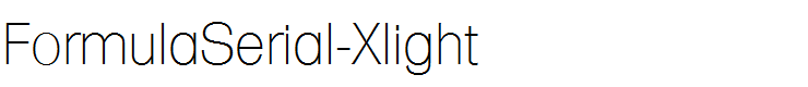 FormulaSerial-Xlight
