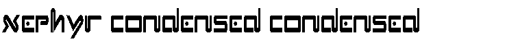 Xephyr Condensed Condensed
