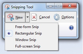 windows 7 snipping tool